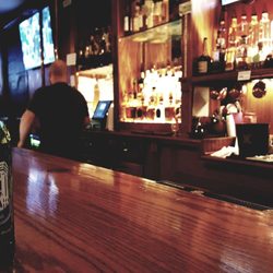 Factory Street Pub and Grill - Cool bar. Bald bartender.