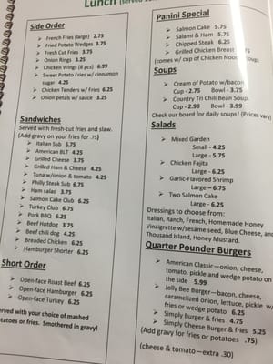 Menu photo 2 Wilma's Diner Fort Ashby, WV Menu photo 2 Wilma's Diner Fort Ashby, WV