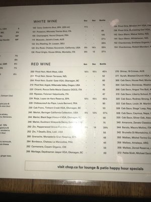 Menu photo 4 Chop Sherwood Park, AB Menu photo 4 Chop Sherwood Park, AB