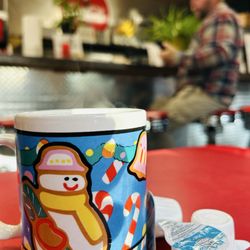 Cliffside Diner - Festive cup of joe
