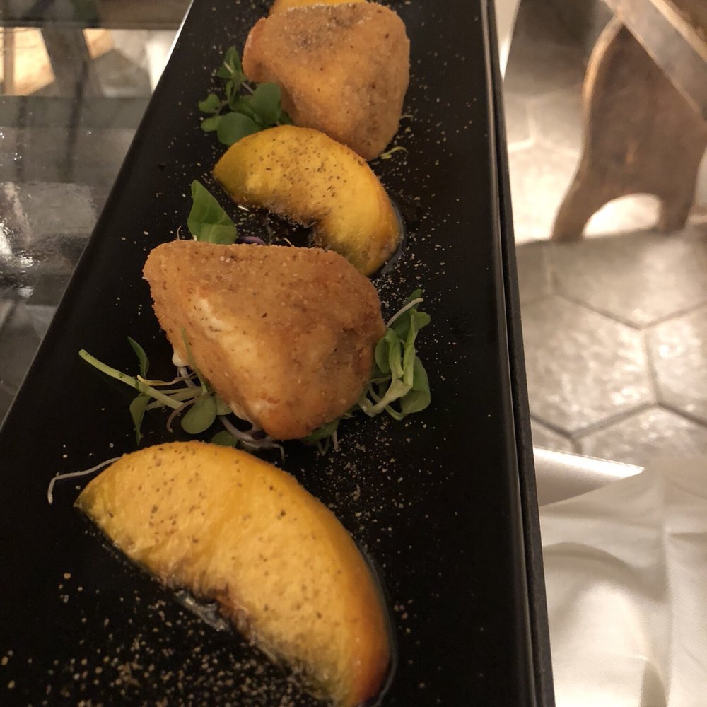 Enoteca Ferrara - Goat cheese and peaches - Wine Bars Near Me - Rome, RM Enoteca Ferrara - Goat cheese and peaches - Wine Bars Near Me - Rome, RM