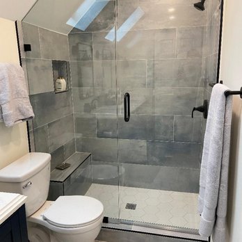 The Shower Door Guy - The door swings all the way out or all the way in. - Glass & Mirrors Near Me - Norcross, Georgia The Shower Door Guy - The door swings all the way out or all the way in. - Glass & Mirrors Near Me - Norcross, Georgia