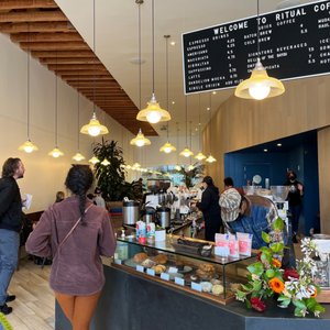 Photo of Ritual Coffee Roasters - San Francisco, CA, United States. Ambiance and counter