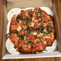 Toppers Pizza Place - Small Margarita Pizza to go.