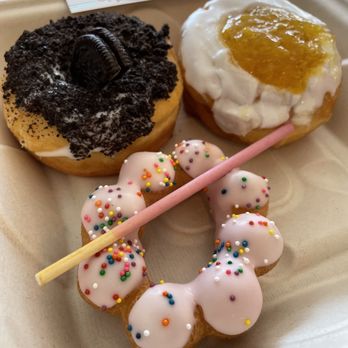 Donut Petit - Oreo, pineapple, strawberry Pocky Mochi - Donuts Near Me - Alameda, California Donut Petit - Oreo, pineapple, strawberry Pocky Mochi - Donuts Near Me - Alameda, California