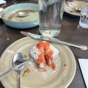The Front Porch - New Orleans Style Beignets with Powdered Sugar - Southern Near Me - San Francisco, California The Front Porch - New Orleans Style Beignets with Powdered Sugar - Southern Near Me - San Francisco, California