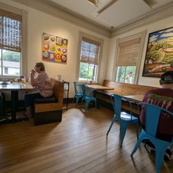 One of the dining spaces.