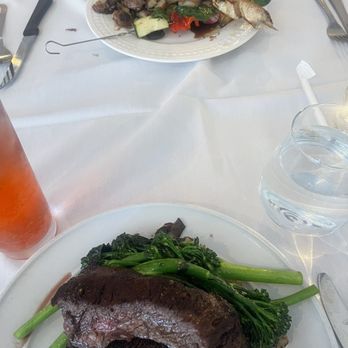 Seared - Husband's food top, mine on the bottom! - Steakhouses Near Me - Albuquerque, New Mexico