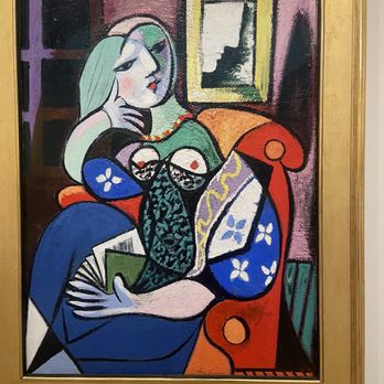 Norton Simon Museum - Pablo Picasso - Woman with a Book - Art Museums Near Me - Pasadena, California