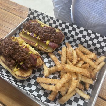 Mic's Kitchen - Two Hot Dog Basket - American Near Me - Gastonia, North Carolina Mic's Kitchen - Two Hot Dog Basket - American Near Me - Gastonia, North Carolina