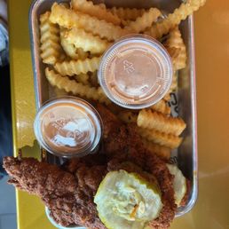 3 Tenders and Fries Meal spicy