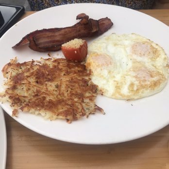 Early Bird - Eggs and bacon. Just the right size - New American Near Me - Fullerton, California