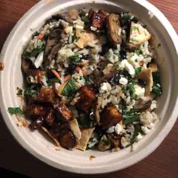 Roots Natural Kitchen - Make your own with barbecue tofu and mushrooms - New American Near Me - Charlottesville, Virginia Roots Natural Kitchen - Make your own with barbecue tofu and mushrooms - New American Near Me - Charlottesville, Virginia