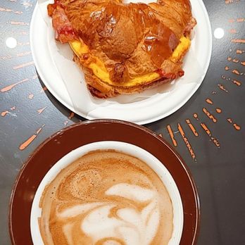 Filomena's Bean Coffee - Breakfast sandwich and cappuccino - Coffee & Tea Near Me - Davie, Florida