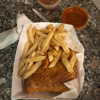 Harold's Chicken Shack West Loop - Pizza Pocket and Fries - Chicken Shop Near Me - Chicago, Illinois
