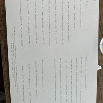 Nopa - Menu - New American Near Me - San Francisco, California