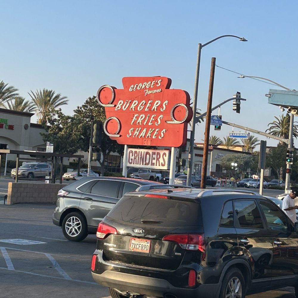 George's Drive-In - Original sign - American Near Me - Riverside, California George's Drive-In - Original sign - American Near Me - Riverside, California