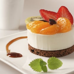 Hisnibbs Catering - White chocolate cheesecake