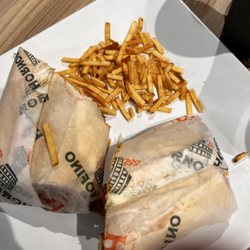 Hornofino - Pastrami sandwich potato sticks