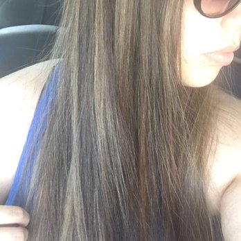 King Salon - Different tones throughout different sides of hair - Hair Salons Near Me - Houston, Texas