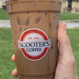 Medium iced mocha Medium iced mocha