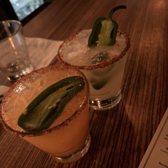 Bodega Taco Bar - Blood orange spicy margarita - Mexican Near Me - Fairfield, Connecticut