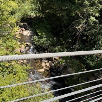 Deer Creek Tribute Trail - Taken off the side of the bridge - Hiking Near Me - Nevada City, California