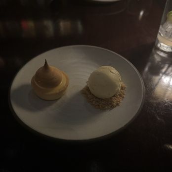 The Library - Lemon tart with marshmallow and vanilla ice cream with graham cracker - New American Near Me - Las Vegas, Nevada The Library - Lemon tart with marshmallow and vanilla ice cream with graham cracker - New American Near Me - Las Vegas, Nevada