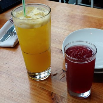 Casco Antiguo - La passion (left) and sangria (right) - Mexican Near Me - Seattle, Washington