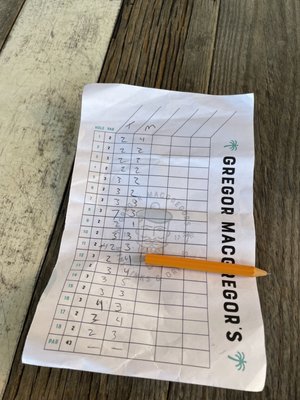 Menu photo 1 Gregor MacGregor's Mini Links & Drinks Fernandina Beach, FL