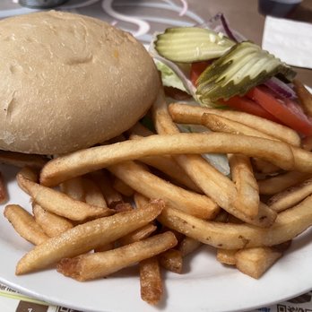 Sax's Joint - Ranch Burger with fries - Breakfast & Brunch Near Me - Petaluma, California