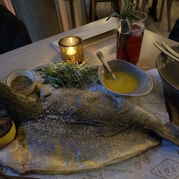 LÝRA - Whole Mediterranean Branzino - Greek Near Me - Chicago, Illinois