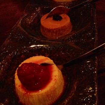 Mercadito - Front: Flan de Tres Leches Back: Flan de Cajeta - Mexican Near Me - Chicago, Illinois