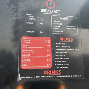 Taqueria Panchitas - Menu - Tacos Near Me - Sealy, Texas Taqueria Panchitas - Menu - Tacos Near Me - Sealy, Texas