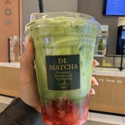 Strawberry matcha duo
