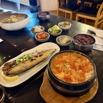 DA O’N - Pork soon dubu and mackerel - Korean Near Me - Houston, Texas