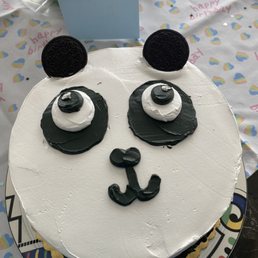 Panda Birthday Cake Panda Birthday Cake