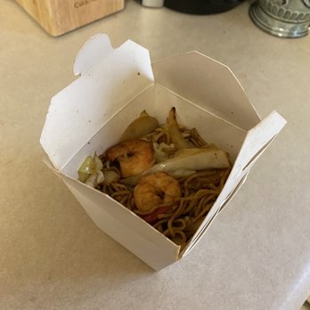 Kitaro Surf & Turf - Shrimp yakisoba with extra noodles not even a full container. I paid extra money to not even receive the regular size portion. - Steakhouses Near Me - Munster, Indiana Kitaro Surf & Turf - Shrimp yakisoba with extra noodles not even a full container. I paid extra money to not even receive the regular size portion. - Steakhouses Near Me - Munster, Indiana