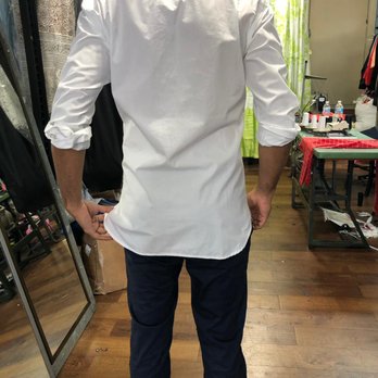 Perez Tailor Shop - White tailored shirt - Sewing & Alterations Near Me - Chicago, Illinois