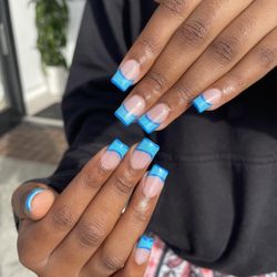 Anime French Nails