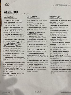 Cascade Draft House by null