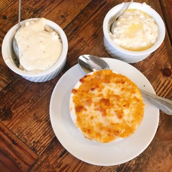 Revival - mashed potatoes + gravy, mac & cheese, white cheddar grits - Southern Near Me - Minneapolis, Minnesota Revival - mashed potatoes + gravy, mac & cheese, white cheddar grits - Southern Near Me - Minneapolis, Minnesota