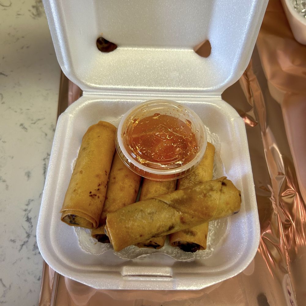 Jasmine Thai Noodle N BBQ - Egg roll (catering individual order) - Thai Near Me - Valencia, California Jasmine Thai Noodle N BBQ - Egg roll (catering individual order) - Thai Near Me - Valencia, California
