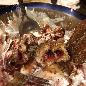 Tres Potrillos - Inside of churros--fruit filling - Mexican Near Me - Akron, Ohio