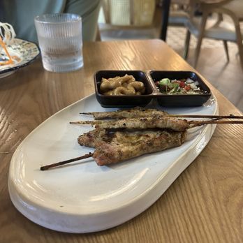 Thai's Thumbz - Pork Satay - Thai Near Me - Sugar Land, Texas Thai's Thumbz - Pork Satay - Thai Near Me - Sugar Land, Texas