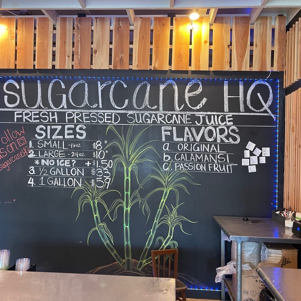 Sugarcane HQ - Prices are suitable for a fresh juice - Juice Bars & Smoothies Near Me - San Bruno, California Sugarcane HQ - Prices are suitable for a fresh juice - Juice Bars & Smoothies Near Me - San Bruno, California