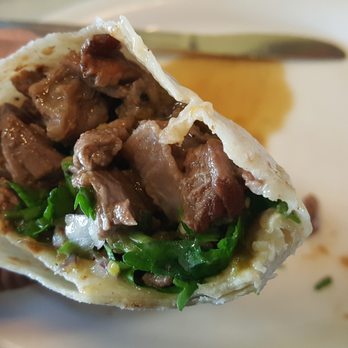 El Tarasco - Tasty, but very wet for a dry burrito (kept leaking all over the place) - Mexican Near Me - El Segundo, California
