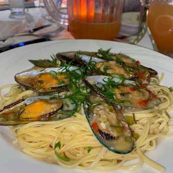 Victory Garden Cafe - Seafood Spaghetti Dinner - Greek Near Me - Astoria, New York Victory Garden Cafe - Seafood Spaghetti Dinner - Greek Near Me - Astoria, New York