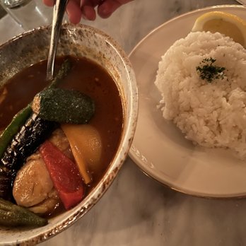 NR - Chicken + Vegetables Soup Curry ($28) - Ramen Near Me - New York, New York