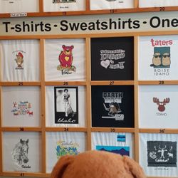 Taters - T-shirt samples. 5/24/25